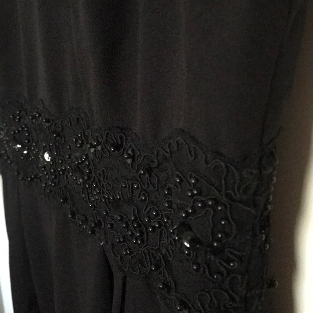 Black event dress wedding prom